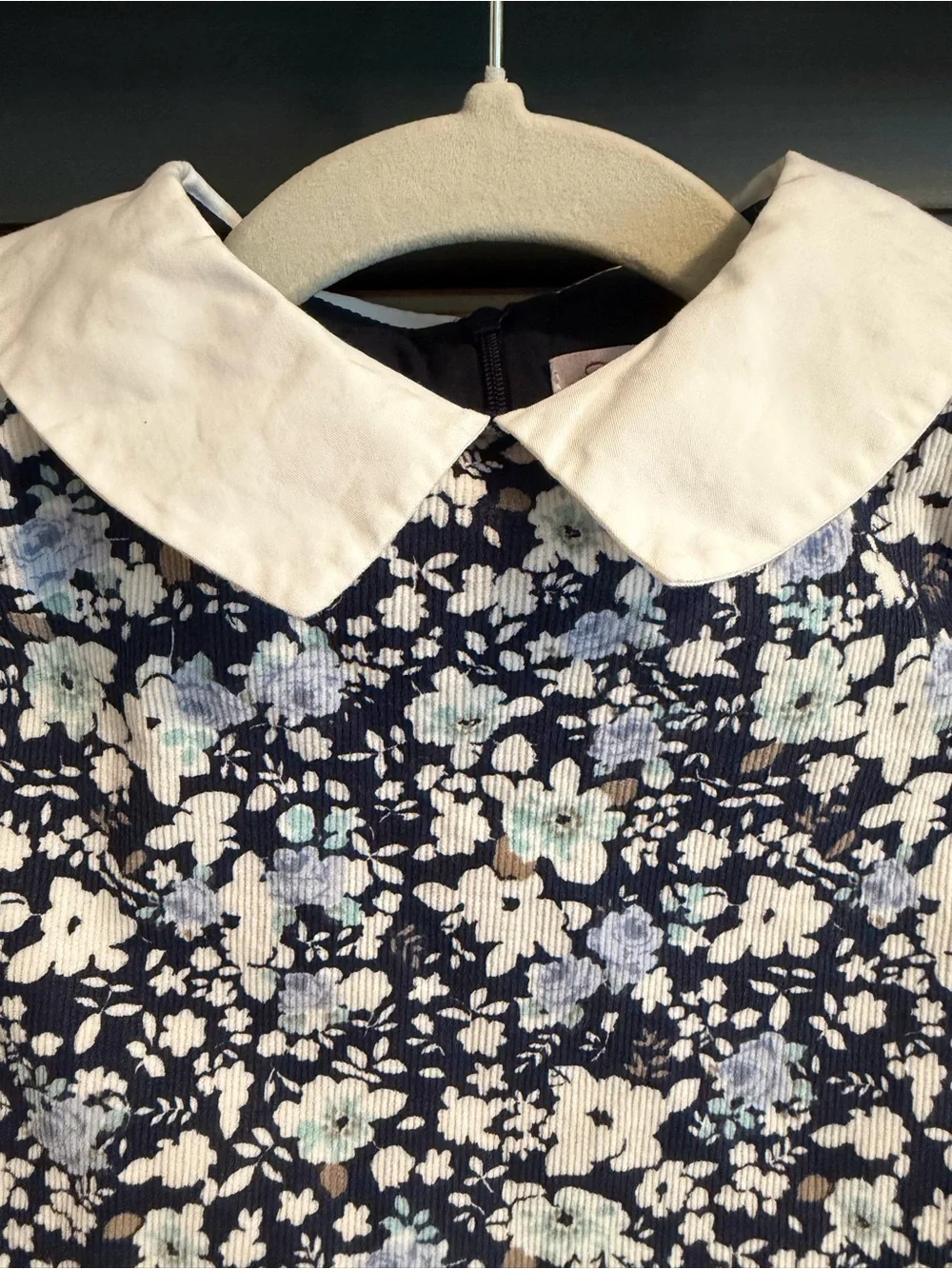 Trotters London Confiture Floral Corduroy Dress 5Y Like New